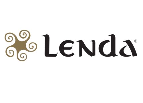 Logo Lenda, marque de croquettes premium pour chiens et chats.